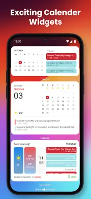 iOS Widgets android App screenshot 2